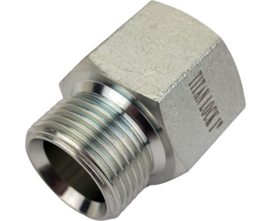 Переходной ниппель TITAN LOCK сталь, 1"", НР BSP/ВР NPT, TL1RMBS-FNP – изображение 4