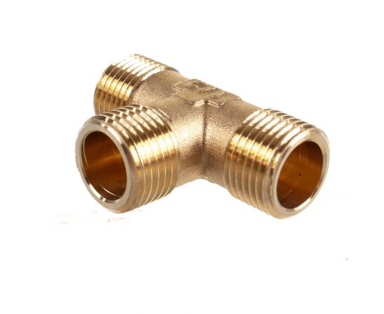 Тройник Terma 1/2 н/н/н лат. 42569 – изображение 3