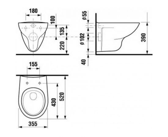 Унитаз с инсталляцией ROCA Victoria 893100000 ПЭК кнопка, сидение микролифт 00000037063 – изображение 6