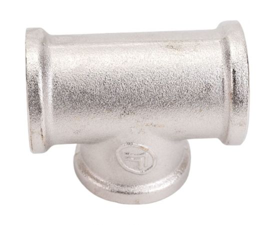 Тройник DOUBLE-LIN резьбовой латунный В/В/В 1/2" LL6016 (1/2") – изображение 4