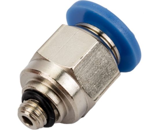 Фитинг цанговый прямой с наружной резьбой M5x0.8 для трубки диаметром 6 мм SHPI PC 06-M5 – изображение 2