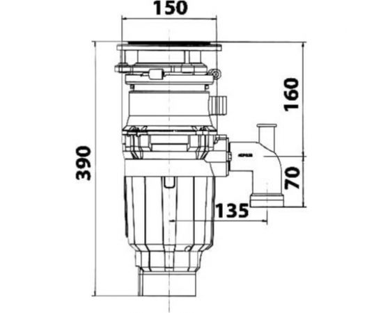 Измельчитель пищевых отходов Bone Crusher BC910-SL-Slim Line – изображение 13