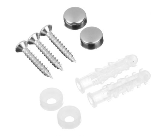 Двойной крючок SonWelle бабочка, нержавеющая сталь, хром 542-009 – изображение 4