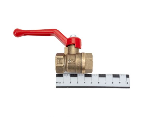 Шаровой для воды VALFEX 1/2"" ВР/ВР ручка-рычаг, латунный 11Б27фт1М VF.214.LR1.012.Bir – изображение 2