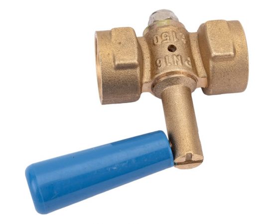 Кран для манометра Ci 11б18бк с ручкой 1/2" ду15 D070-01168 – изображение 2