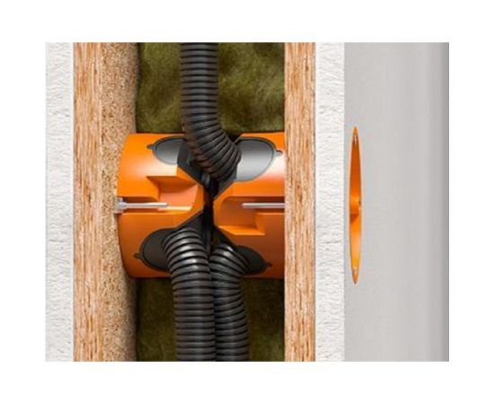 Герметичная установочная коробка O-range ECON Pro Clima для каркасных стен (O 68 мм, 62 мм) арт.9264-22 – изображение 4