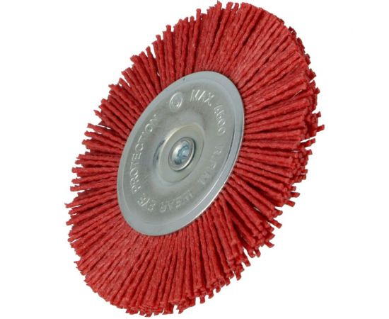 Щетка нейлоновая 65 мм, с хвостовиком FASTER TOOLS 3833 – изображение 3