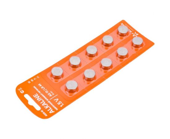 Батарейка Airline, AG13/LR44 щелочная 10 шт AG13-10 – изображение 5