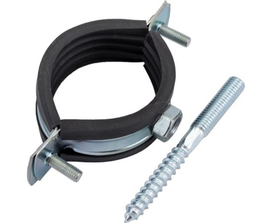 Металлический хомут Политэк 1 1/2" (44-50) в комплекте 35000112 – изображение 2