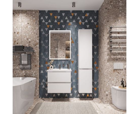 Комплект Sanstar подвесная тумба Riana 60 с раковиной Миранда 60 288.1-1.5.1.КМИР – изображение 6