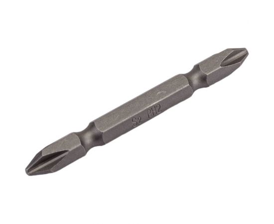 Набор бит двухсторонних PH2 65 мм с магнитом, 6 предметов S2 SKRAB 41575 – изображение 7