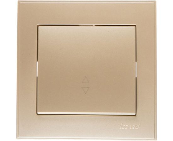 Проходной выключатель LEZARD RAIN жемчужно-белый металлик 703-3030-105 