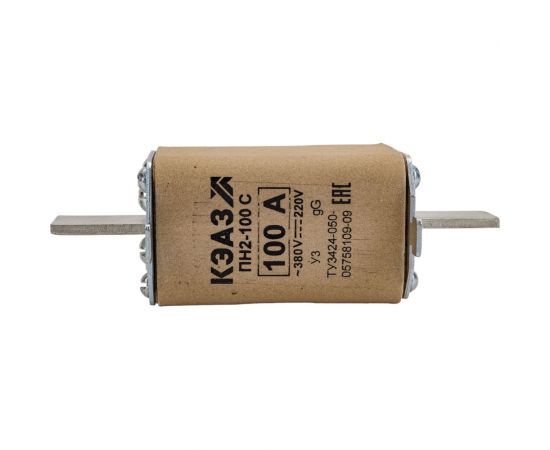 Плавкая вставка КЭАЗ ПН2 100 С 100А У3 110874 