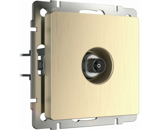 ТВ-розетка WERKEL оконечная шампань рифленый W1183010 a051427 