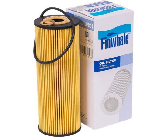 Фильтр масляный /картридж/ DIZ/бензин Kyron All Rexton All Actyon All Musso FINWHALE LF801 
