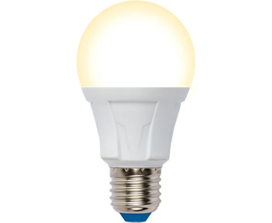 Лампа Uniel LED-A60, 10W/3000K/E27/FR/DIM, PLP01WH, светодиодная UL-00004287 