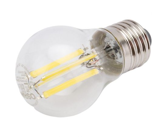 Светодиодная филаментная лампа Osram LSCLP75 6W/865 230V FILCL E27 10x1 4058075688346 