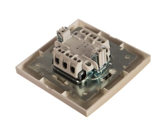 Проходной выключатель LEZARD RAIN жемчужно-белый металлик 703-3030-105 – изображение 2