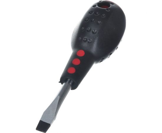 Шлицевая отвертка AmPro короткая, 6.5x38 мм T32009 – изображение 4