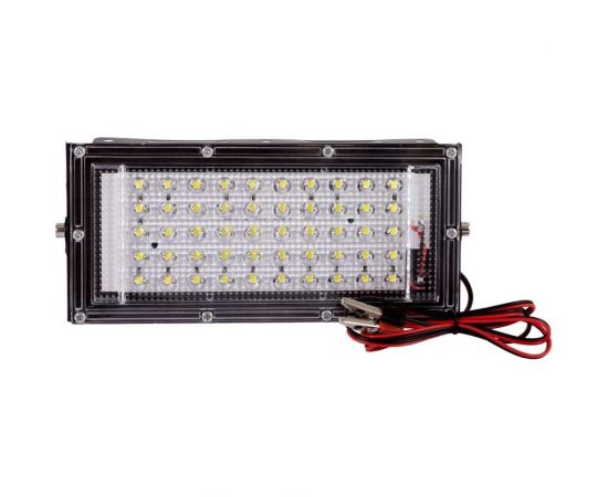 Светодиодный низковольтный прожектор GLANZEN с зажимами "крокодил" FAD-0030-10-12V КА-00008302 – изображение 5