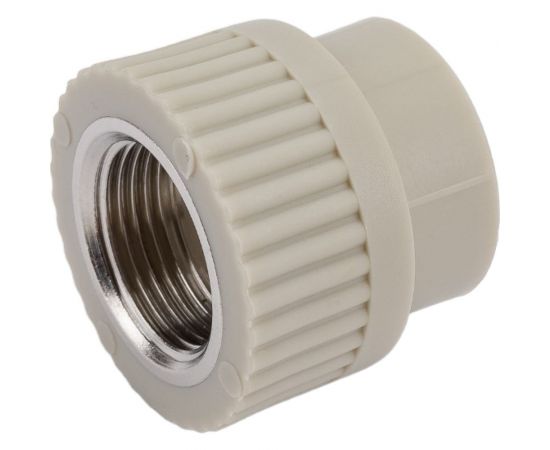 Комбинированная муфта VRT внутренняя, 25х3/4"", EVER plast, серый 538312 – изображение 4