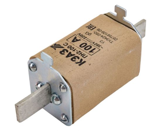 Плавкая вставка КЭАЗ ПН2 100 С 100А У3 110874 – изображение 2