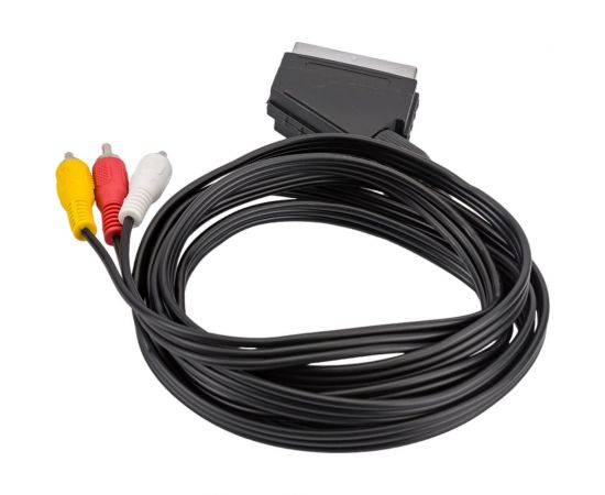 Кабель PERFEO SCART вилка - 3 RCA вилка, 2 м. 30003908 – изображение 4