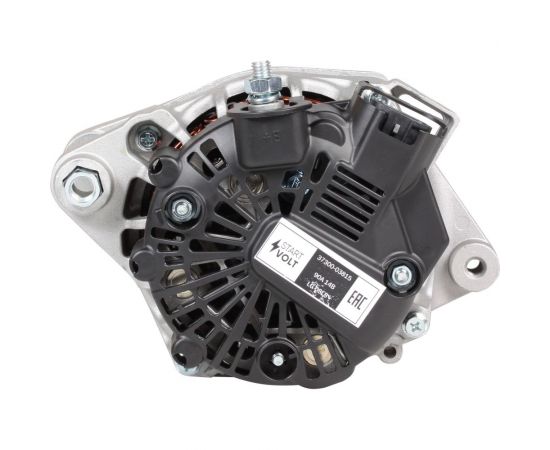 Генератор для автомобилей Hyundai/Kia Solaris II /Rio /Solaris 1.4i 90A StartVOLT LG 08L8 – изображение 2