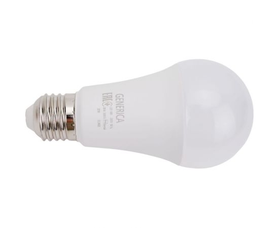 Светодиодная лампа GENERICA A60 груша 20Вт 230В 3000К E27 LL-A60-20-230-30-E27-G – изображение 5