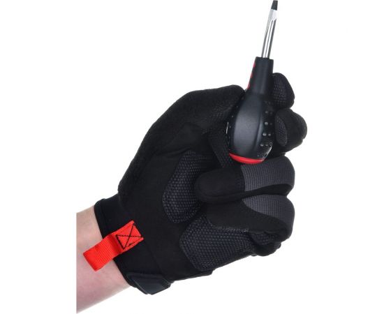 Шлицевая отвертка AmPro короткая, 6.5x38 мм T32009 – изображение 5