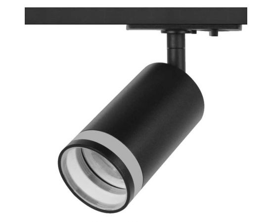 Трековый однофазный светильник на шинопровод Wolta IP20, под лампу GU10, чёрный WTL-GU10/04B – изображение 8