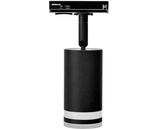 Трековый однофазный светильник на шинопровод Wolta IP20, под лампу GU10, чёрный WTL-GU10/04B – изображение 3