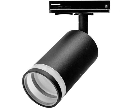 Трековый однофазный светильник на шинопровод Wolta IP20, под лампу GU10, чёрный WTL-GU10/04B – изображение 2