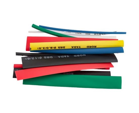 Термоусадочная трубка Nord-Yada набор №3 L=10см (14шт 1-12мм) цветные 908025 