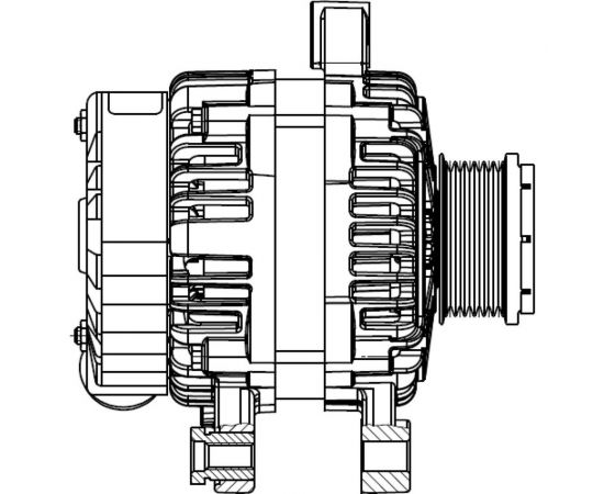 Генератор для автомобилей Great Wall Hover H6 1.5T 105A StartVOLT LG 3001 