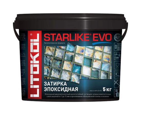 Эпоксидный состав для укладки и затирки мозаики LITOKOL STARLIKE EVO S.225 TABACCO 485270004 – изображение 2