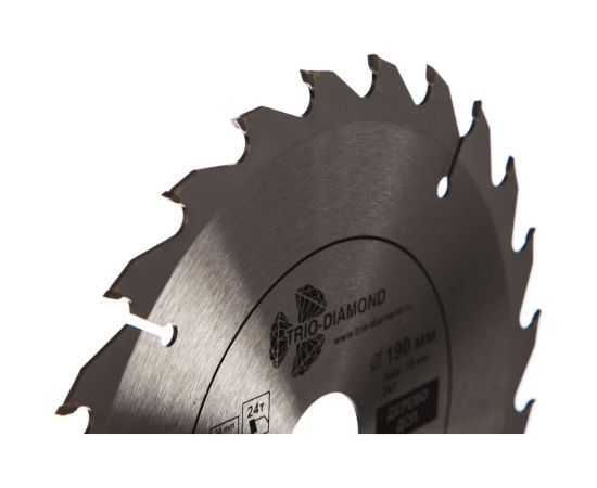 Диск пильный по дереву (190х30 мм; 24Т) TRIO-DIAMOND FLL811 – изображение 3
