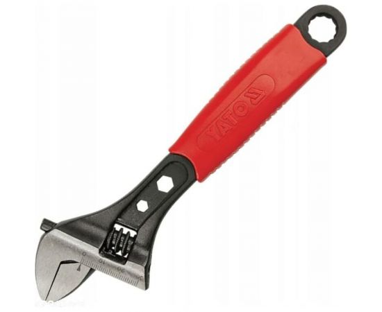 Разводной ключ с обрезиненной ручкой 200 мм YATO YT-2171 – изображение 2
