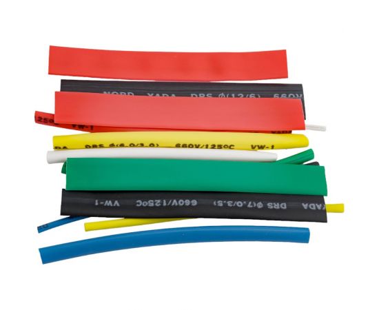 Термоусадочная трубка Nord-Yada набор №3 L=10см (14шт 1-12мм) цветные 908025 – изображение 4