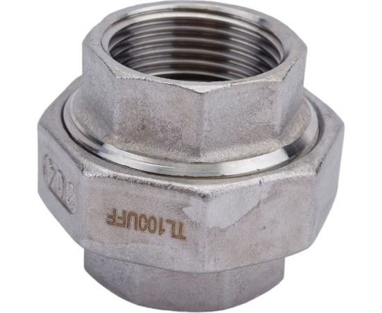 Нержавеющая американка TITAN LOCK (AISI304) ВР/ВР 1"", TL100UFF 