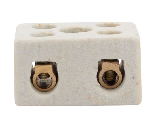 Керамическая винтовая клемма REXANT 2 пары 10 мм2 с крепежным отверстием 100 шт 07-6222 – изображение 5