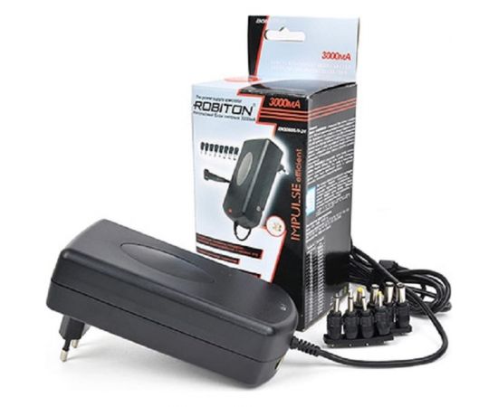 Импульсный адаптер/блок питания ROBITON EN3000S/5-24 3000мА BL1 9659 – изображение 3