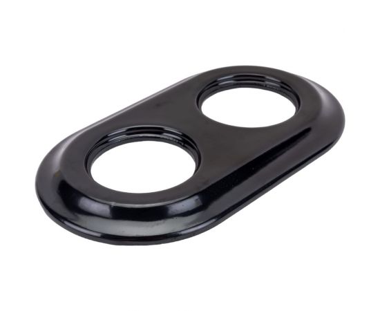 Рамка Retrika ретро, керамика, серия Colony, двойная, черный RC-02008 – изображение 4