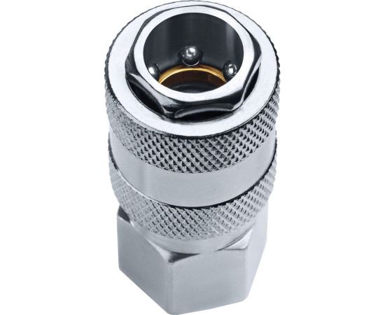 Переходник ЗУБР Профессионал 1/4"F - рапид муфта 64910-1/4 – изображение 3