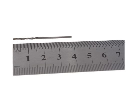 Сверло по металлу HSS-M2 (сталь М2S6-5-2, класс A, DIN 338, 1,5 мм, 1 шт.) Kraftool 29650-040-1.5_z01 – изображение 2