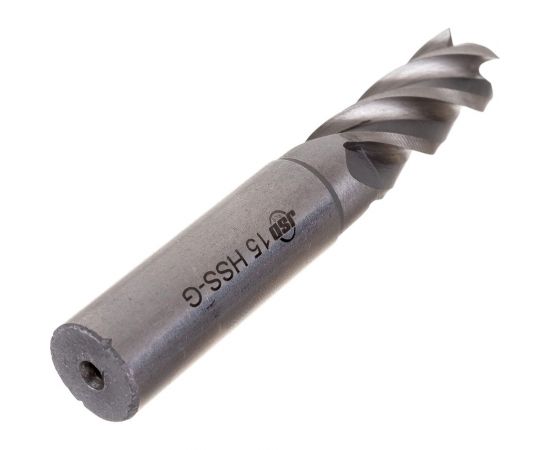 Фреза концевая ц/х Р6М5/HSS (15х32х92 мм; Z4) JSD 57571 – изображение 3