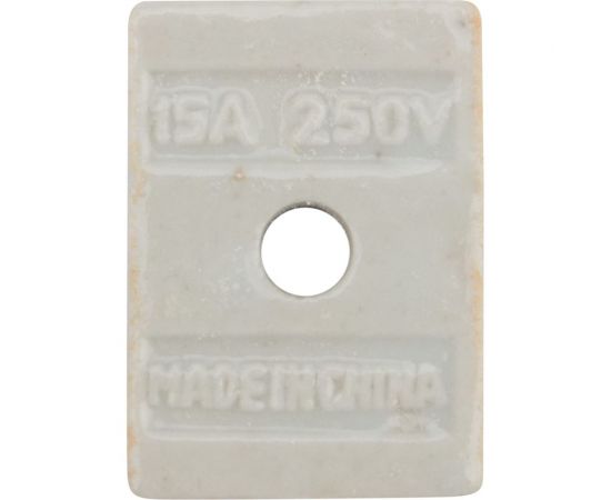 Керамическая винтовая клемма REXANT 2 пары 10 мм2 с крепежным отверстием 100 шт 07-6222 – изображение 3