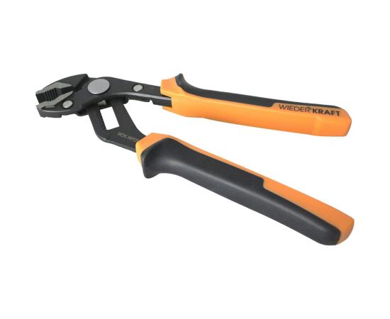 Переставные клещи WIEDERKRAFT c двухкомпонентной рукоятью, 250 мм, рабочий диапазон 0-42 мм WDK-WP250 – изображение 9
