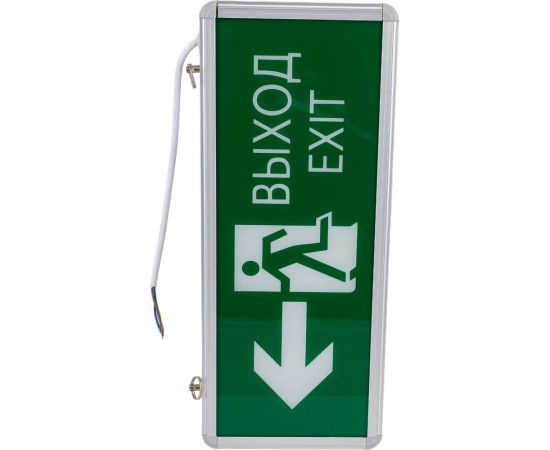 Светильник аварийно-эвакуационного освещения EKF Proxima EXIT-201 LED, двухстороний, SQ EXIT-DS-201-LED – изображение 3