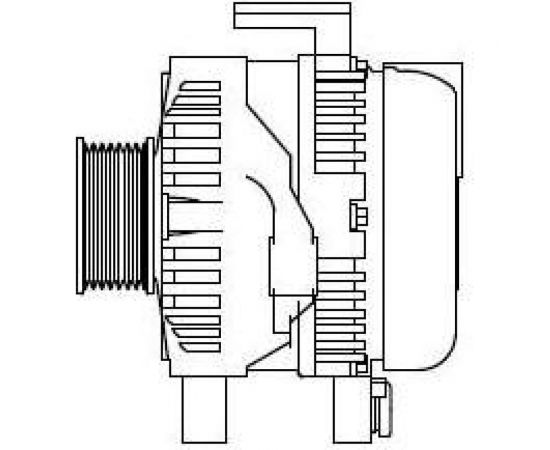 Генератор для автомобилей Toyota Rav 4 /Rav 4 2.0i 100A StartVOLT LG 1943 – изображение 3